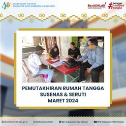 PEMUTAKHIRAN RUMAH TANGGA SUSENAS & SERUTI MARET 2024