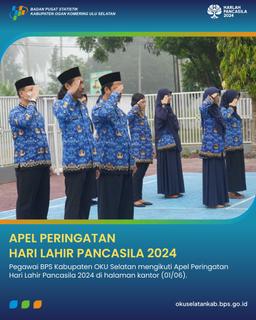 APEL PERINGATAN HARI LAHIR PANCASILA 2024