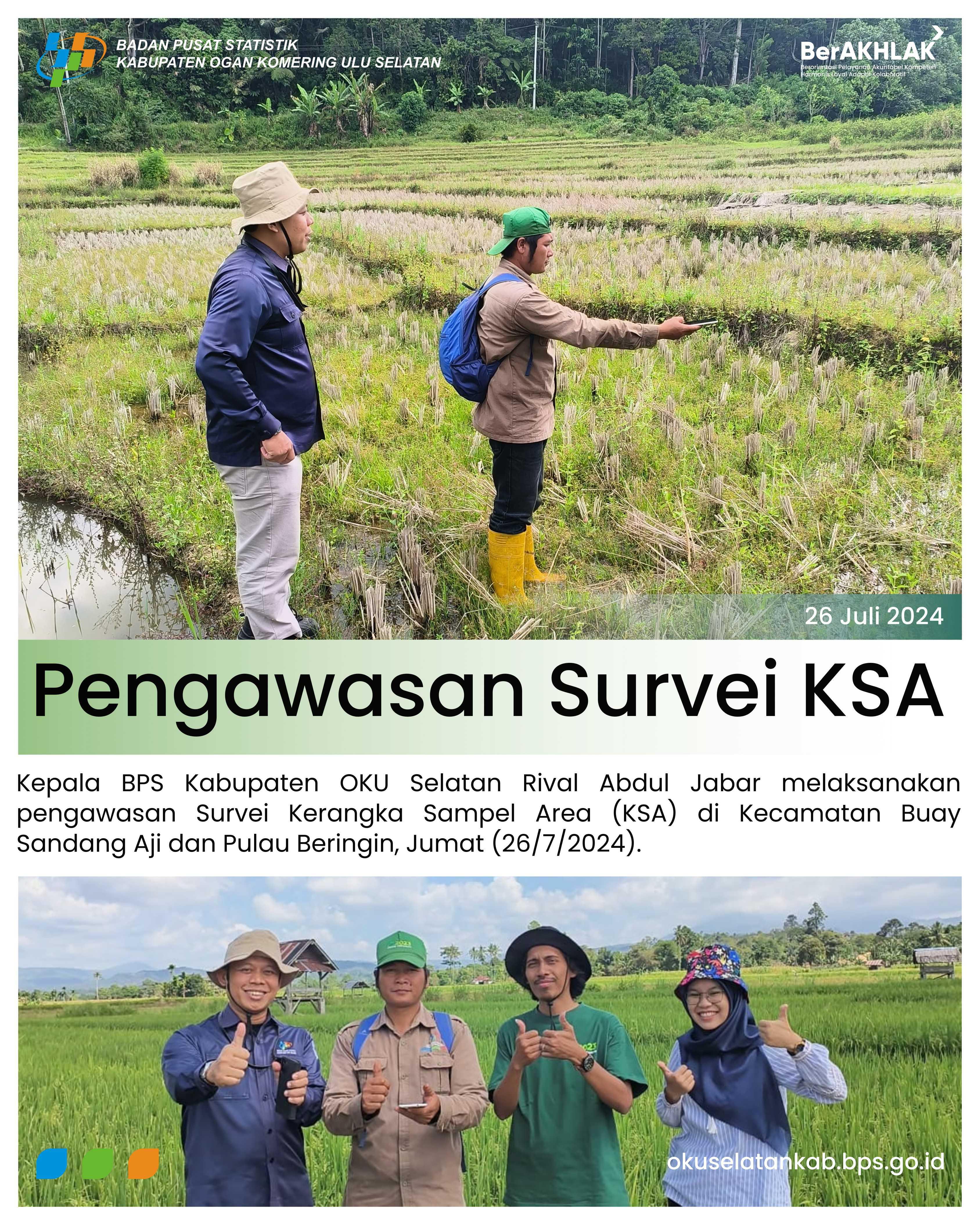 Pengawasan Survei KSA