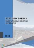 Regional Statistics Of Ogan Komering Ulu Selatan Regency 2022