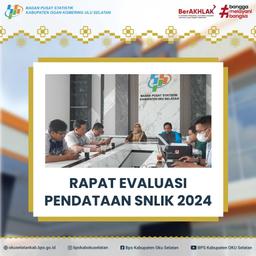 RAPAT EVALUASI PELAKSANAAN SNLIK 2024